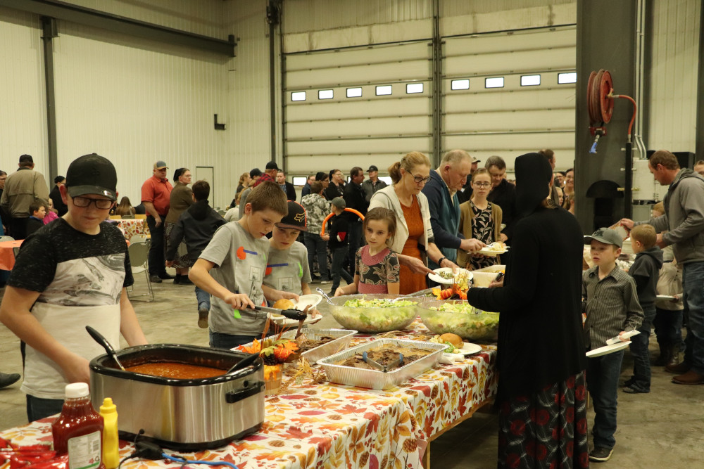 Rowland Farms harvest supper